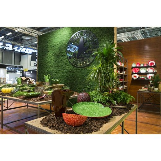 Ceramiczna miska na sałatkę w kolorze czerwonym i pomarańczowym, Ø 25 x 11,1 cm | Amazonka