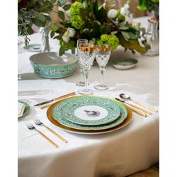 Grand saladier en porcelaine Casa de Alba, Ø25,8x9,1 cm