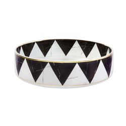 Saladeira pequena de porcelana Carrara, Ø21,3x6,8 cm