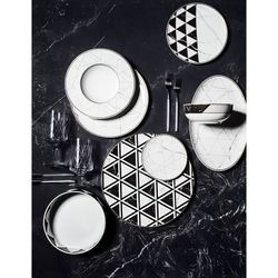 Saladeira pequena de porcelana Carrara, Ø21,3x6,8 cm