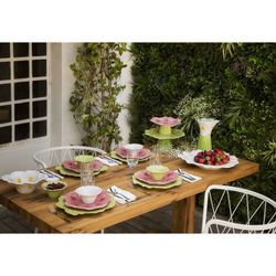 S Margarita salad bowl in white earthenware, 27 x 24 x 9 cm | Maria Flor