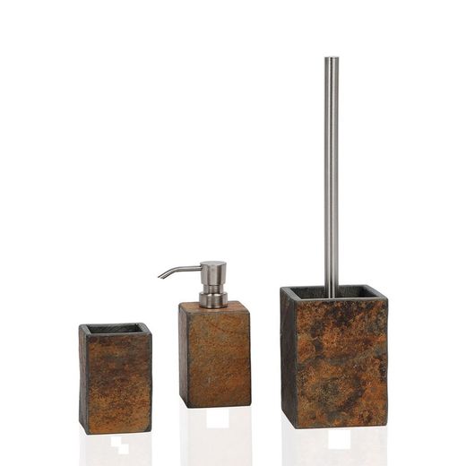 Copper Slate Bathroom Set