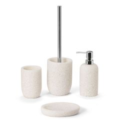 Λευκό Πινέλο Εφέ Stoneware, Ø10X35cm