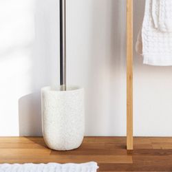 Λευκό Πινέλο Εφέ Stoneware, Ø10X35cm