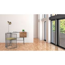 Escritorio Alles de hierro, 120x45x78 cm