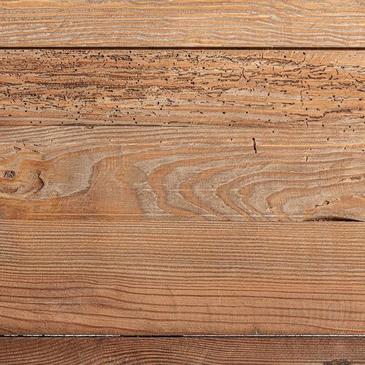 Crissey skrivbord av återvunnet furu i natur, 148 x 80 x 75 cm