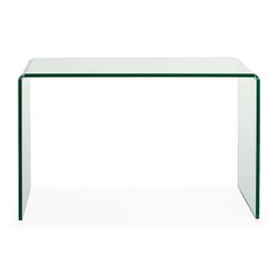 Γυάλινο Διαφανές Γραφείο, 120x70x75cm