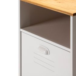 Escritorio de madera blanco, 120 x 60 x 75 cm