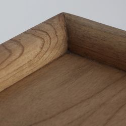 Escritorio de madera de mindi en marrón, 120 x 60 x 84 cm | Lecce