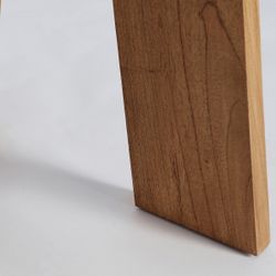 Escritorio de madera de mindi en marrón, 120 x 65 x 77 cm | Mito