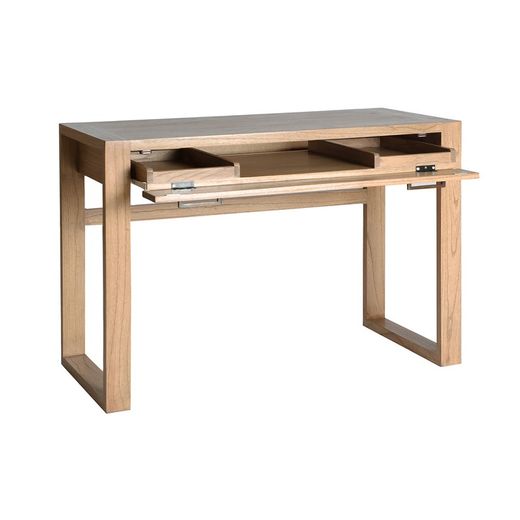 Mindi houten bureau in naturel, 110 x 50 x 76 cm | Nyry