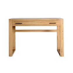 Mindi houten bureau in naturel, 110 x 50 x 76 cm | Nyry