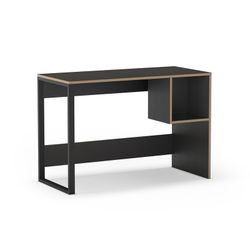 Bureau en bois noir, 110 x 50 x 75 cm | Lis