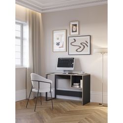 Bureau en bois noir, 110 x 50 x 75 cm | Lis