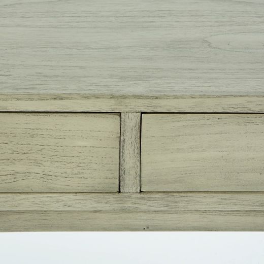 Grått träbord, 120x55x76 cm