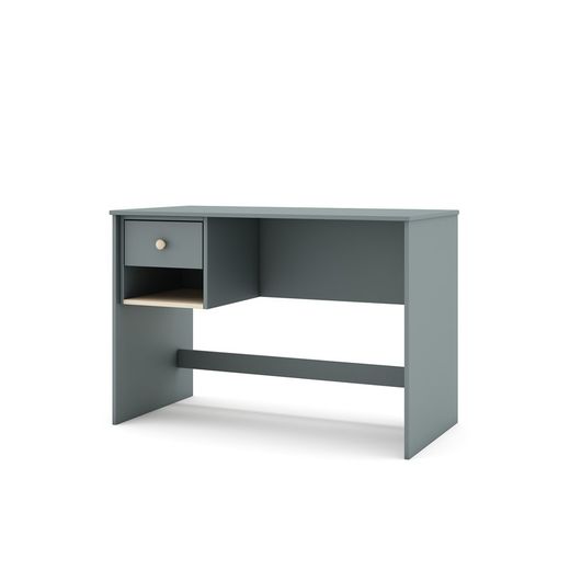 Green and natural pine desk, 110 x 55 x 75 cm | Esteban