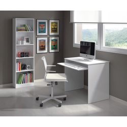 White computer desk, 90 x 54 x 79 cm