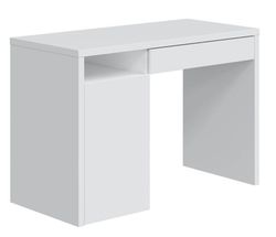 Bureau en bois blanc réversible, 108 x 50 x 75 cm | RUISSEAU