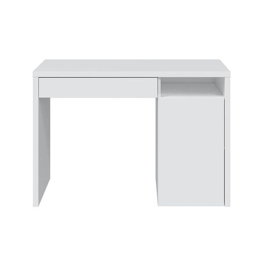 Bureau en bois blanc réversible, 108 x 50 x 75 cm | RUISSEAU