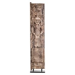 Antica scultura egizia in legno, 40x26x200cm