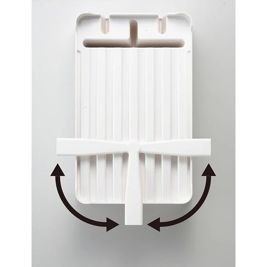 ABS afdruiprek in wit, 38 x 24 x 13 cm | Toren