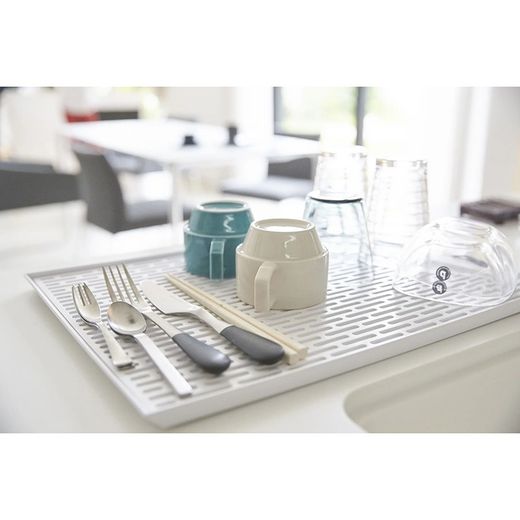 Escurridor de ABS en blanco, 42,5 x 30 x 1,5 cm | Tower