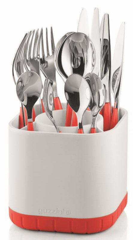 Égouttoir à couverts Fill & Drain Série rouge Cuisine Active Design