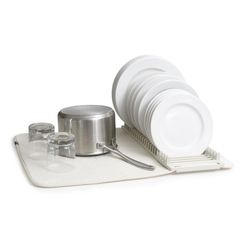 Crème polyester afdruiprek, 61 x 46 x 4 cm | droog
