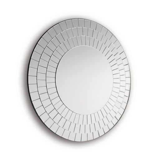 Circular wall mirror. Mosaic mirror frame 100 x 100 x 3,2 CM