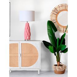 Bambusspiegel und Naturspiegel, 67 x 5 x 67 cm | arteaga