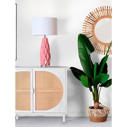 Bambusspiegel und Naturspiegel, 67 x 5 x 67 cm | arteaga