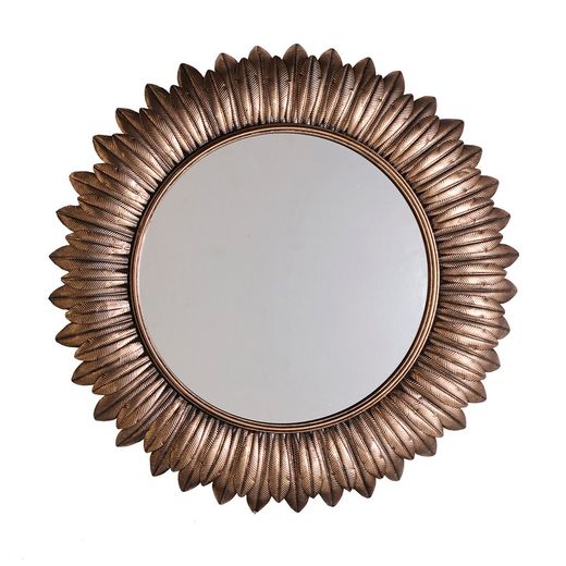 Iron mirror and gold mirror, 78 x 4 x 78 cm | Bream