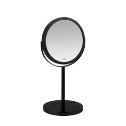 Espejo de pie x10 de metal en negro mate, 18,5 x 15 x 34,5 cm | Metal