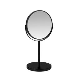 Espejo de pie x10 de metal en negro mate, 18,5 x 15 x 34,5 cm | Metal