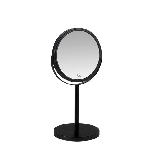 Espejo de pie x5 de metal en negro, 18,5 x 15 x 34,5 cm | Metal
