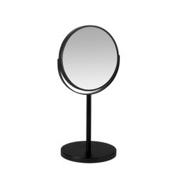 Espejo de pie x7 de metal en negro mate, 18,5 x 15 x 34,5 cm | Metal