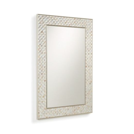 Miroir mural rectangulaire. Cadre mosaïque 120 x 80 x 2 CM