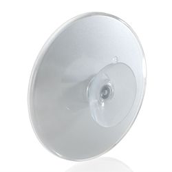 Round Mirror with Suction Cup x5 Magnification, Ø15cm