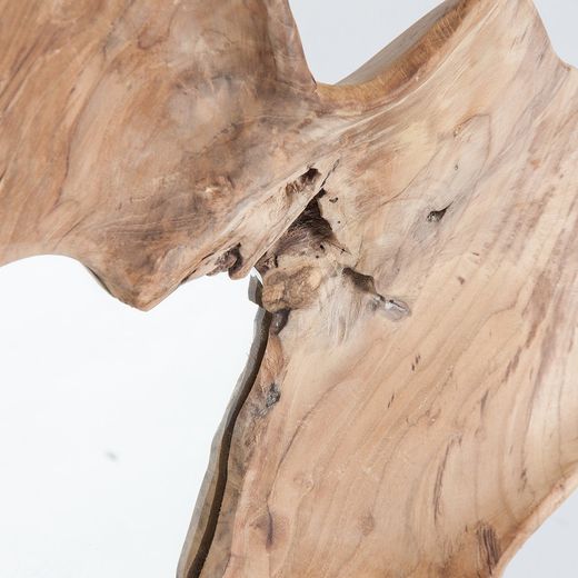 URAMA Spiegel aus natürlichem Suar-Holz, 52x13x60 cm.