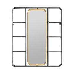 Varese spegel i järn, 63x12x75 cm