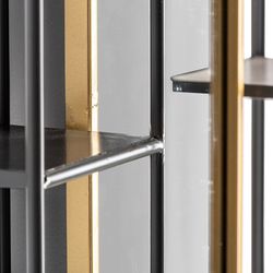 Varese spegel i järn, 63x12x75 cm