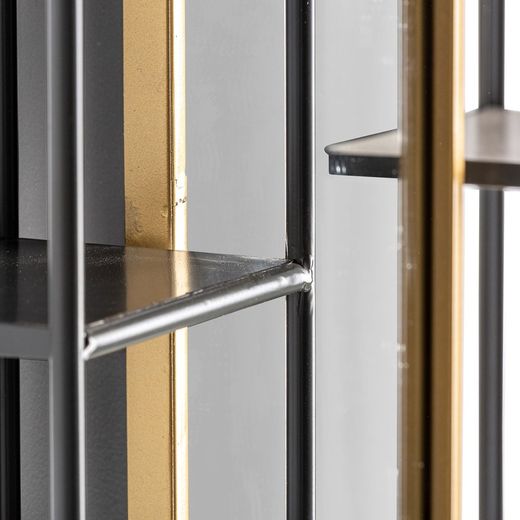 Varese spegel i järn, 63x12x75 cm