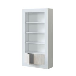 Complete living room white and natural Baltik, 3 pieces.