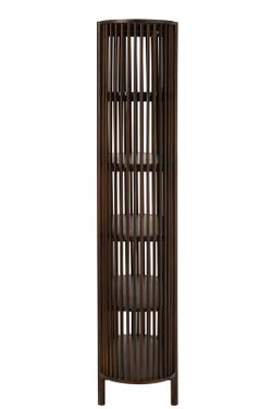 CONIE Donkerbruin Mangohouten Plank, 31x38x190 cm