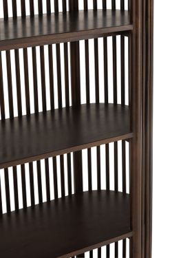 CONIE Donkerbruin Mangohouten Plank, 31x38x190 cm