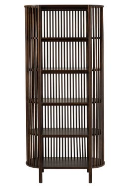 CONIE Donkerbruin Mangohouten Plank, 31x38x190 cm