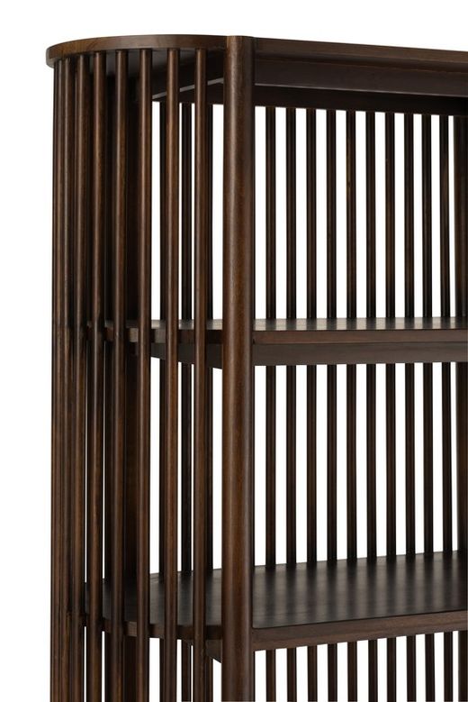 CONIE Donkerbruin Mangohouten Plank, 31x38x190 cm