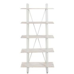 Estantería de madera 5 estantes, 87x42x182 cm
