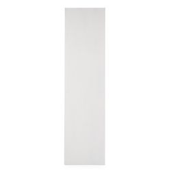 Scaffale in legno bianco, 140x46x185 cm
