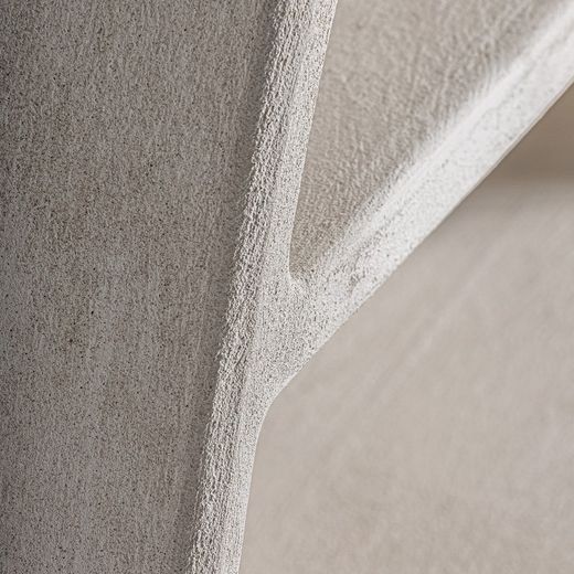 Mangoholzregal in Off-White, 100 x 22 x 100 cm | Arnsberg
